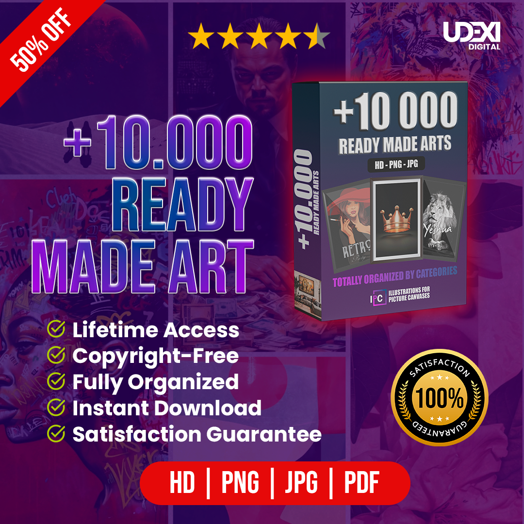 10,000 images for paintings