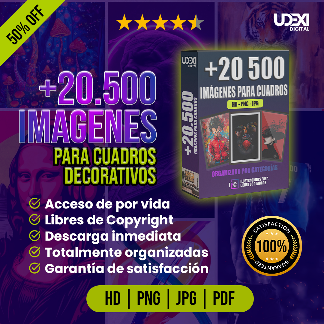 20.000 imagens para pinturas
