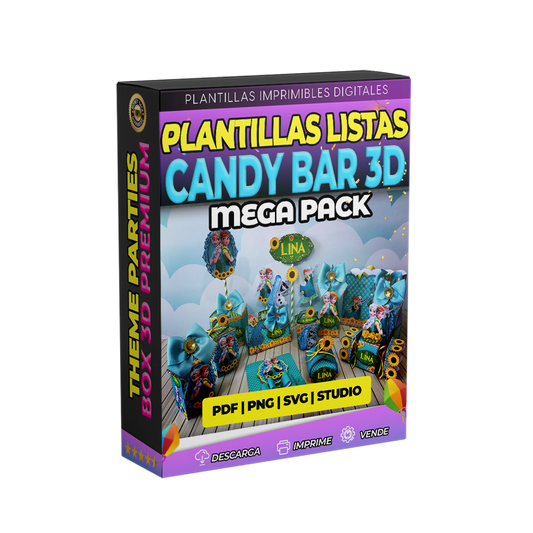 +10.000 CAJAS IMPRIMIBLES PARA FIESTAS INOLVIDABLES 🍭🎉 + ¡BONIFICACIONES! 🎁